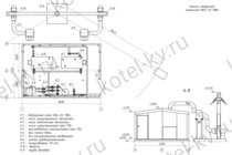 Блочно-модульная котельная 1 МВт чертеж