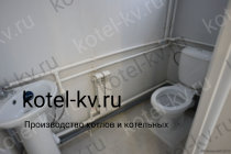 Санузел котельной