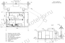 Модульная котельная МКУ 600 с 2 котлами 300 кВт 1 категории